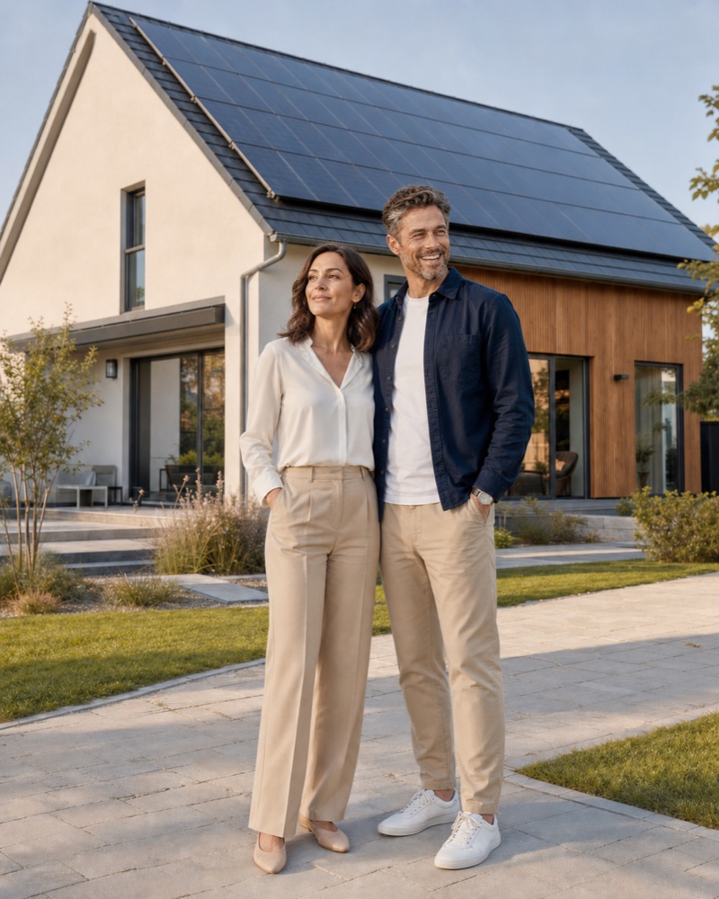Energie, die ankommt, digital erstelltes Kampagnenmotiv